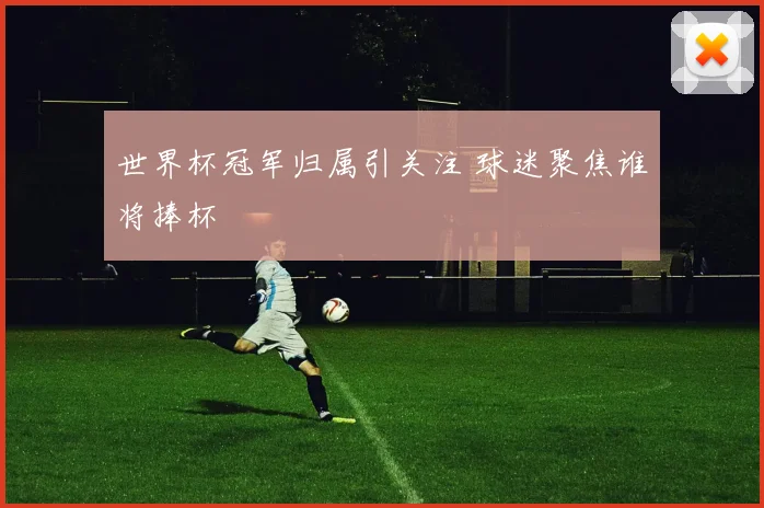 世界杯冠军归属引关注 球迷聚焦谁将捧杯
